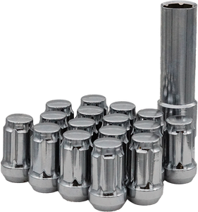 Sedona - 16/pk 12mm 1.25 Tapered Lug Nuts Splined - DFC-54125S