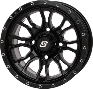 Sedona - Fusion Wheel 12x7 5+2 4/110 Gloss Black - 570-9125