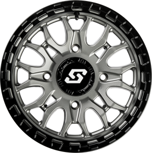 Sedona - Ignition Wheel 14x7 4/156 +10mm Gunmetal/blk - A-S28G-47056+10