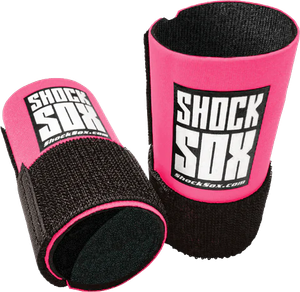 Shock Sox - Shock Sox  4"c  Pink Conventional Forks - 802115