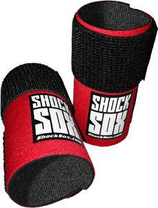 Shock Sox - Shock Sox  4"u  Red Upside Down Forks - 802107