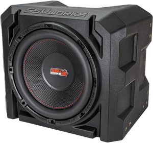 Ssv Works - Universal Sub Box W/10" Sub/amp - WP-US10