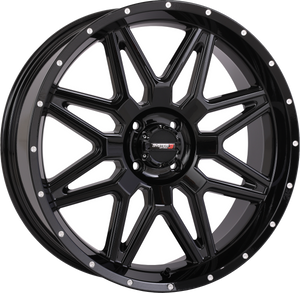System 3 - St7 Wheel 20x7 4+3 (+10mm) 4/110 Gloss Black - 20S3-7110
