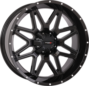 System 3 - St7 Wheel 20x9 5+4 (0mm) 4/137 & 4/156 Gloss Black - 20S3-7335
