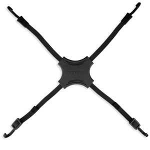 Tack Strap - Tack Strap 4-way Bungee 2/pk Black - TACK-BNGE-2PK-BLK