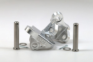 Works - Aluminum Foot Peg Mounts Yz 2 Strokes - 20-513