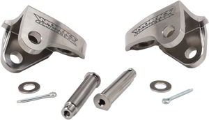 Works - Foot Peg Mount Titanium Crf250/450 - 20-520