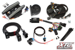 Xtc Power Products - Auto Turn Signal Kit W/ Horn And Front Drl Lights Can - ATS-KAW-SV3-DRL