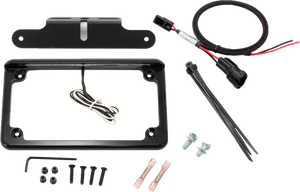Xtc Power Products - License Plate W/ Led - CFM-U10-LF6BK