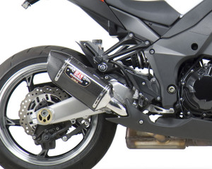 Yoshimura - Exhaust Street R-77 Slip-on Ss-cf-cf Dual - 1412202