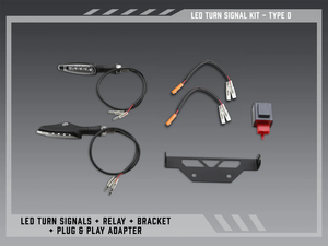 Yoshimura - Fe V2 Stnd Led Turn Sig Kit Type D Hon - 075BG-STD-D-K