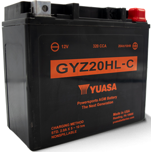 Yuasa - Battery Gyz20hl-c Sealed Factory Activated - YUAM720GHC