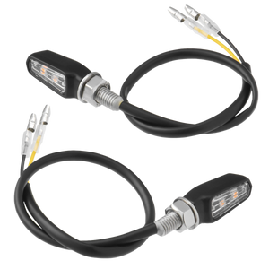 Zeta - 701 Led Turn Signals Black W/clear Lens Pr - ZR46-0119