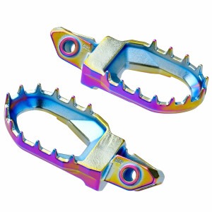 Zeta - Aluminum Footpegs Kaw Oil Slick - ZE93-2655