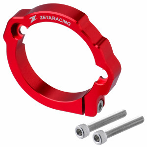 Zeta - Exhaust Flange Guard Red - ZE52-2782