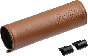 Zeta - Handlebar Bar Pad Leather 165mm Brown - ZE47-9511