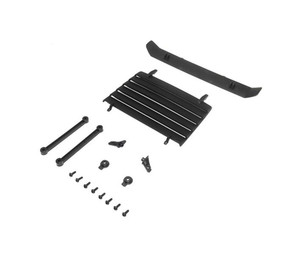 Kyosho - Rear Window Louver Set (for 1969 Ford Mustang) - FAB715-01