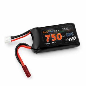 Power Hobby - 2S 750mAh 30C LiPo Battery w/ JST Plug: Fits Redcat - 7824