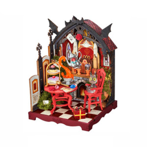 Robotime - Rosa Salon DIY Miniature House - DS055