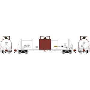 Athearn - HO GEN GATC 20K Gallon Tank Car, GATX 'White w/Red Band' #11651 - G-3335