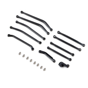 Axial - 107mm Long Wheelbase Link Set, Servo Horn: SCX30 - -4429