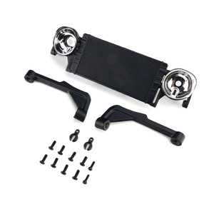 Axial - Front Radiator and Lights, Jeep JT: SCX10 III MB - -4311