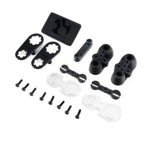 Axial - Taillights and License Plate, Jeep JT: SCX10 III - -4316
