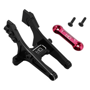 Hot Racing - T6 Wing Mount + Red Brace - MINI KRATON - AMN40M02