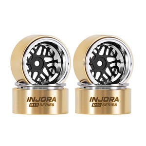 Injora - 0.7" D19 ModuWheel Wheels - W7012BK-19