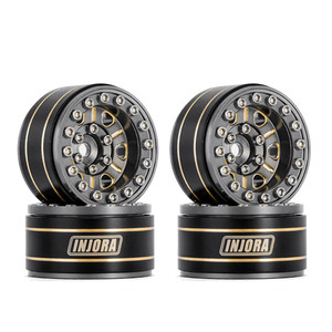 Injora - 1.0" Brass Beadlock Wheels (W1005) - YQW-1005G