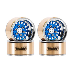 Injora - 1.0" ModuWheel Beadlock Wheels (MW1016) - YQW-MW1016BL