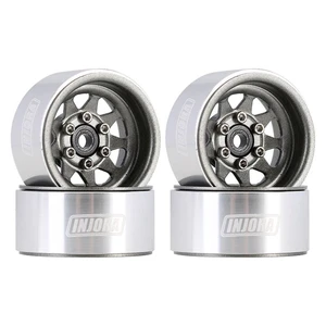 Injora - 1.0" Stamped Steel Beadlock Wheels (W1004) - YQW-1004GL