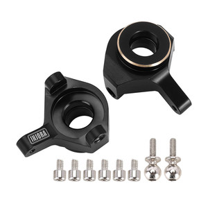 Injora - Black Brass Steering Knuckles for SCX24 - SCX24-35BK