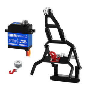Injora - INJS2065-360 Winch Servo & Crane Kit for TRX4M - S2065-360-115BK