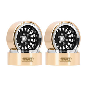 Injora - ModuWheel 1.3" Beadlock Wheels (MW1316) - YQW-MW1316BK