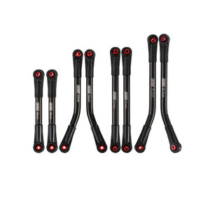Injora - Stainless Steel Chassis Links for SCX24 C10 JLU Bronco - SCX24-90BK