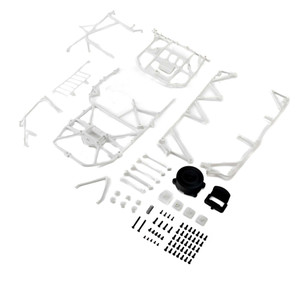 Losi - Body Cage Set, White: 22S DLM - -4252