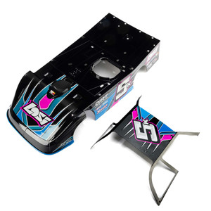 Losi - Body, Pre Painted, Decaled T1: 22S DLM - -4251