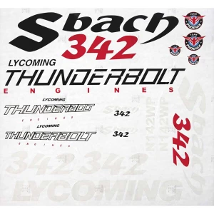 Phoenix Model - Decals Sbach 342 1.20 ARF - A5423