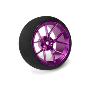 Spektrum - ALUMINUM WIDE WHEEL - SPOKE - PURPLE - -1082