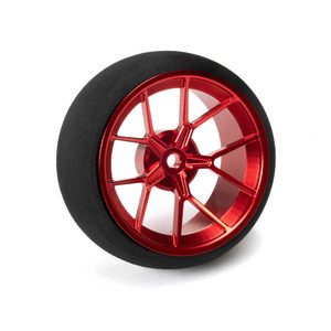 Spektrum - ALUMINUM WIDE WHEEL - SPOKE - RED - -1081