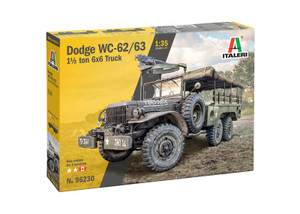 Italeri Model Kits - Dodge WC62 1.5 Ton 6X6 Truck 1:35 - 96230