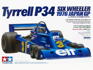Tamiya Paint - Hobby Kits - Tyrell P34 Six Wheeler 1:20 - 20058