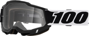 100-percent - Accuri 2 Goggle Blck001 Clear Lens - 50013-10066