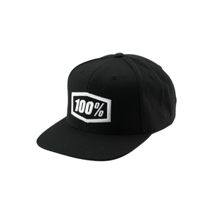 100-percent - Icon Snapback Cap Black - 20044-00000