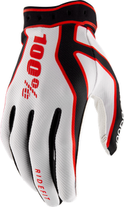 100-percent - Ridefit Gloves Grey/black Sm - 10046-10036
