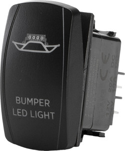 Flip - Bumper Lighting Switch Pro Series Backlit - SC1-AMB-L39