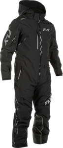 Fly Racing - Cobalt Shell Snowbike Monosuit Black/grey 2x - 470-43942X