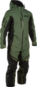 Fly Racing - Cobalt Shell Snowbike Monosuit Green/black Small - 470-4396S