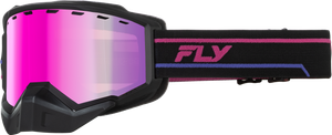 Fly Racing - Focus Snow Pink/black W/pink Mirro/rose Lens - 37-50098